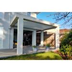 6x4m Outdoor Gazebo Awning Popular Motorized Aluminum Blinds Pergola for sale