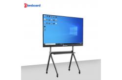 China Qtenboard Customizable 55 Inch Smart Board Whiteboard 4K Dual System Pen Finger Touch supplier