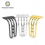 Fashion Accord U-shaped Black Table Legs Metal Gold Customizable Sofa Bathroom Cabinet Cabinet Legs Furniture for sale