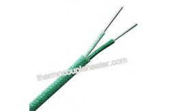 China High temperature thermocouple compensating wire , Fiberglass / SS Braided materials supplier
