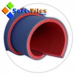 Fashion Non Slip 2 Layers TPE Yoga Foam Mat 1830*610*6mm for sale