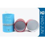 Round Shape Paper Packaging Carboard Candle Box With Rope on The Top