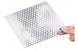 China 2000mm Width 2mm Perforated Metal Mesh Round Hole Ceiling Sheet supplier