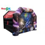 Air Inflatable Tent Garden 15x15ft Inflatable Disco Marquee With Speaker Light