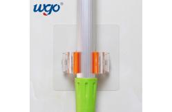 China No Drilling Tools Needed Broom Mop Holder Gripper Hanger Closet Organizer supplier