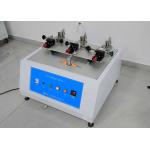 Three Station Plug Insulation Sleeve Abrasion Test Apparatus Pressure Load 4N IEC 60884
