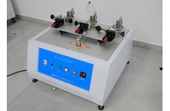 China Three Station Plug Insulation Sleeve Abrasion Test Apparatus Pressure Load 4N IEC 60884 supplier