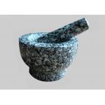 Small Stone Mortar And Pestle , Stone Grinding Bowl Comfortable Easy Clean for sale