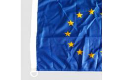 China 2x3' European Union Flag Knitted Polyester Single Reverse Indoor Outdoor Header supplier