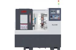 China Slant Bed CNC Turret Lathe With C Axis Live Tooling Collet Chuck supplier