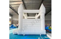 China Commercial Grade Wedding Bouncy Castle Inflatable Jumping 0.55mm 13ft supplier