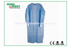 China Sterile Packing Permeation Long Sleeves Anti-Static Disposable Lab Coat supplier