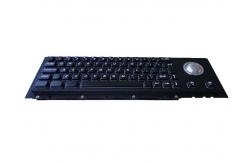 China SUS304 IP65 Industrial Keyboard With Trackball 20mA Wired Panel Mount supplier