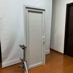 PVC Hinged Door Customized Door Modern Design Good Sound Insulation for sale