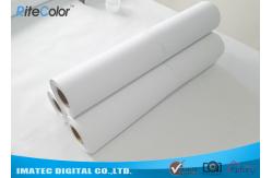 China 42 / 44 Matte Coated Inkjet Paper Rolls Wide Format Printing Anti Fading supplier