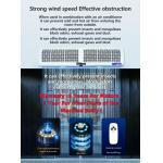 China Low Noise 220V Commercial Garage Door Air Curtain Airflow Barrier System manufacturer