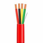 Elevator Round Cable PVC Insulation Jacket Soft Wire with Multiple Core Low Smoke Zero Halogen Cable for sale