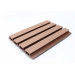 Wood Plastic Composite Exterior WPC Wall Panel 28mm Co Extrusion Outdoor Decoration for sale