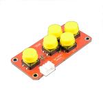 Module For Arduino Analog AD 5-Key Keyboard Module , Electronic Building Block