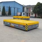 Steerable Motorized Trackless Transfer Trolley 5 Tons Directional Movement for sale
