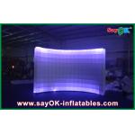 Advertising Booth Displays Shopping Mall Indoor Photobooth Inflatable Air Wall Convenience Installation for sale