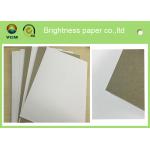 White Backing Large Paper Board , Solid Bleached Sulfate Paperboard Antistatic for sale