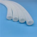 Flexible Reinforced Polyester Braided Silicone Hose Transparent