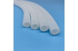 China Flexible Reinforced Polyester Braided Silicone Hose Transparent supplier