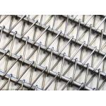 Food Grade Spiral Mesh Belt 304 Stainless Steel Chain Link for sale