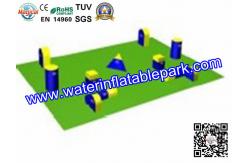 China 11 pieces Paintball Inflatable Bunker for Games ,  Inflatable paintball field supplier