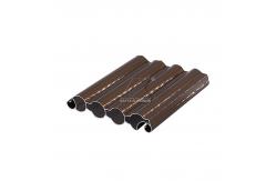 China High Quality  Anodize Brone Aluminum Roller Shutter Slat Profile supplier