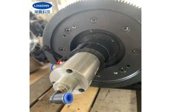 China Rotary Back Chuck Pneumatic 4 Jaw For Fiber Laser Cutting Machine supplier