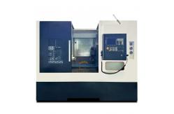 China High Quality Metal slant bed cnc lathe machine With Living Turret supplier
