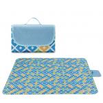 Outdoor Portable Pocket Picnic Blanket , Collapsible Waterproof Picnic Mat for sale