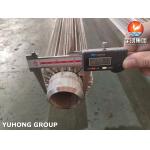 ASTM A213 TP316L Longitudinal Weding Fin Tube For Oil Coolers Refrigeration Systems