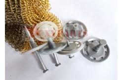 China 35mm Plastic Insulation Washers With Drive Metal Nails For Concrete Board Fixing supplier