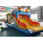 Commercial Inflatable Slide Ocean Theme Inflatable Dry Slide Children Kids Rock Climbing Slide