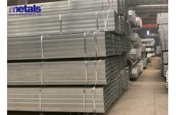 China Hot Dipped Square Galvanized Steel Pipe 40x60 1 Inch For Construction supplier