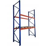 Heavy Duty Cold Steel Warehouse Storage Beam Pallet Rack With Adjustable Beam for sale