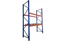 China Heavy Duty Cold Steel Warehouse Storage Beam Pallet Rack With Adjustable Beam supplier