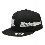 Back Button Hip Hop Style Flat brim Snapback Hats Adjustable Size 3D Embroidered for sale