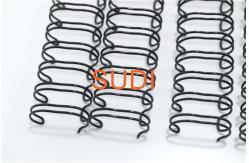 China Black Nylon Coated 5/16 Inch Twin Loop Binding Wire supplier