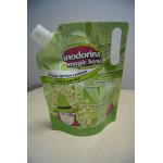 Recycle Doypack Spout Pouch Liquid Detergent Packaging With Hanging Hole