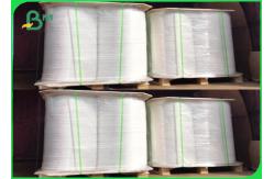 China Naturally Compostable 28gsm Drinking Straw Packaging Paper 27mm White supplier