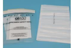 China Laboratory 95kPa Biohazard Bag Specimen Packing With Strong Self Adhesive Seal supplier