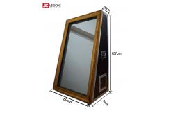 China Newest 55 Inch 65 Inch Magic Photo Booth Interactive Selfie Mirror supplier