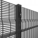 Heavy Duty Small Hole Clear View Anti Climb Fence Panel Powder Coated Galvanized Security 358 Wire Mesh Fence Panel for sale