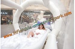 China 6m Transparent Inflatable Bubble Tent  / Inflatable Room Fire Proof supplier