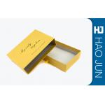 Drawer Style Cosmetic Paper Boxes For Promotion , Rectangle Shape