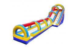 China Summer Feeling Commercial Grade Large Inflatable Water Slide supplier
